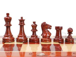 Grand Master Staunton Tournament Chess Set Pieces - King Size: 3-3/4