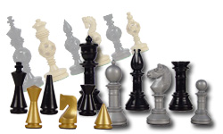 Artistic Chess Pieces