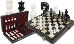 Bone Chess Sets