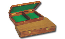 Wooden Flat Chess Boxes