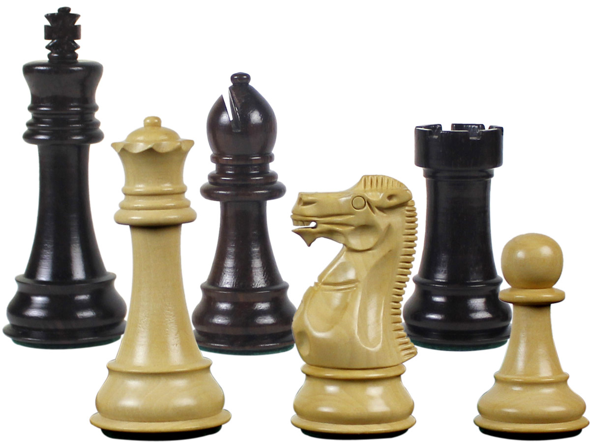 Imperial Staunton Chess Set Pieces King Size 4inch