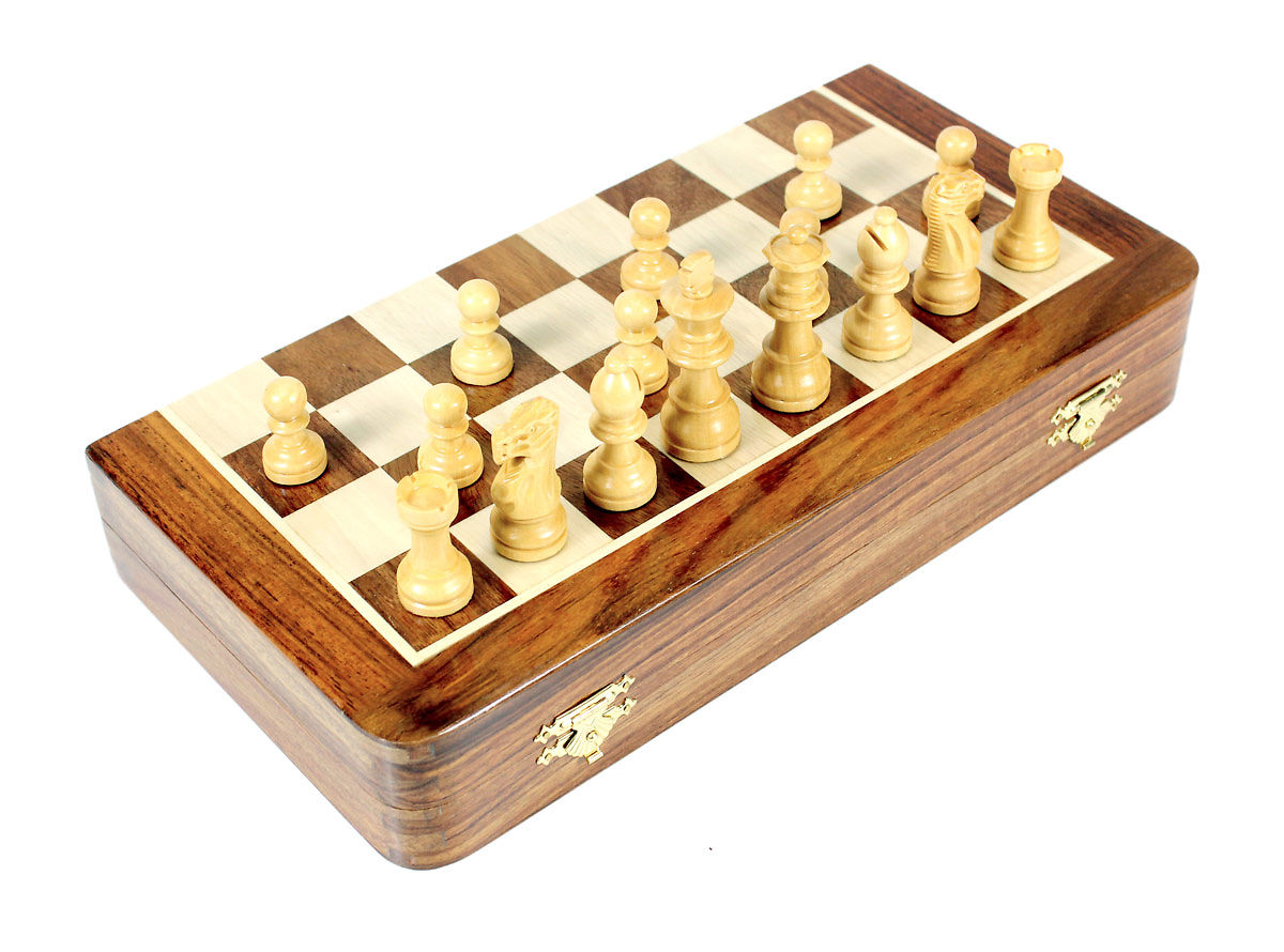 Folding Chess Board / Box in Closed Position