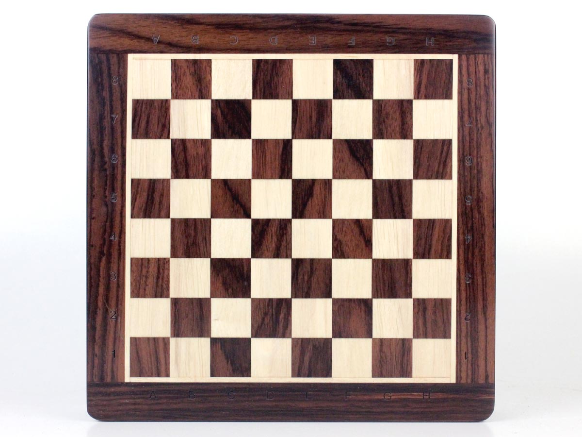Standard Algebraic Notation (SAN) has been Deep Engraved on the Chess Board