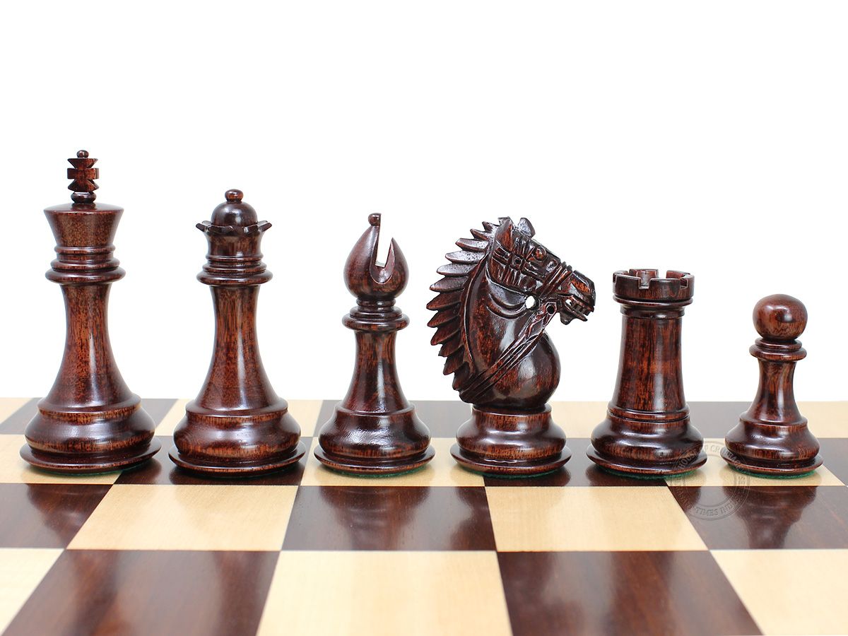 Inner view of chess box with individual chessmen inserts