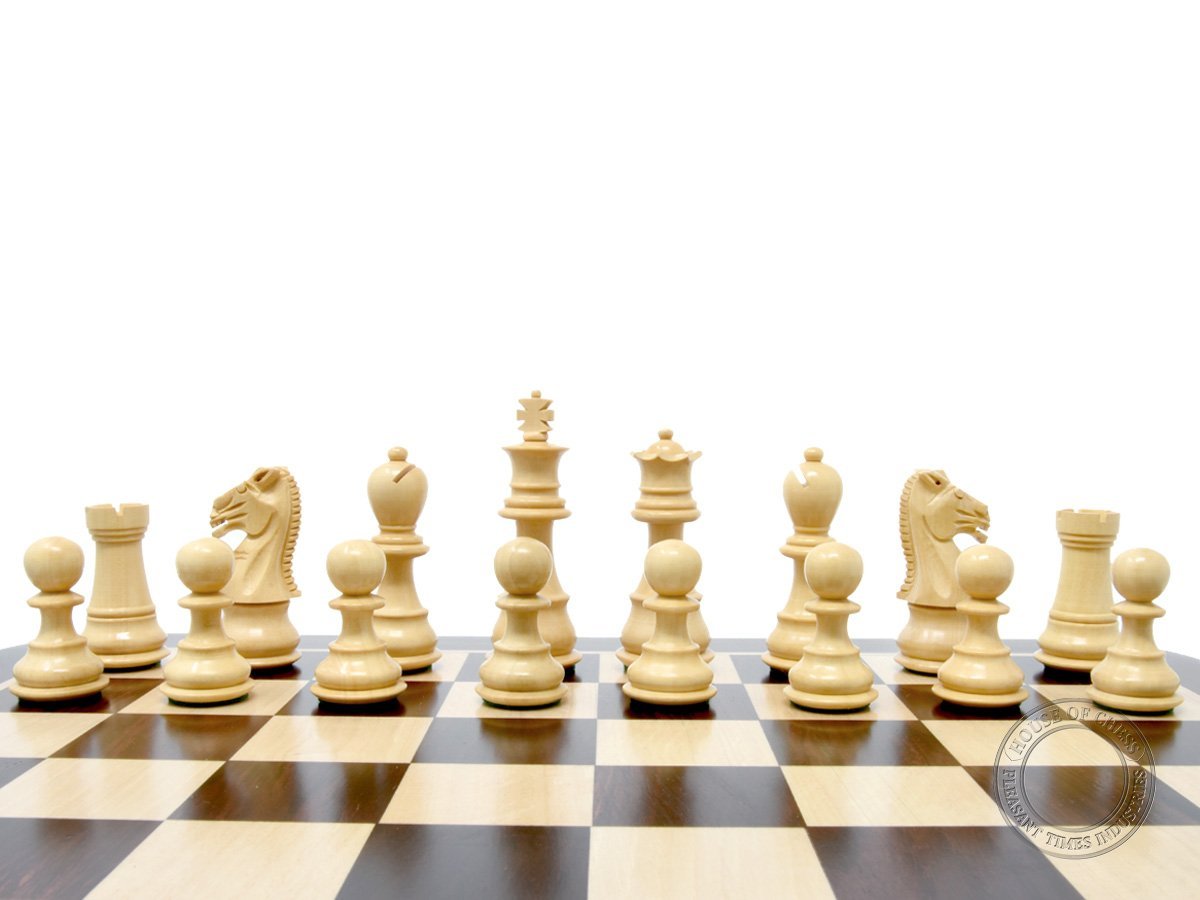 Galaxy Staunton Boxwood Chess Pieces