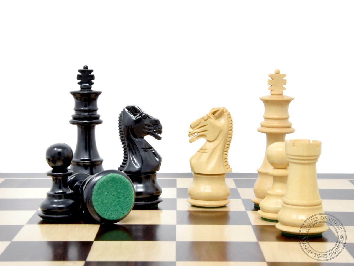 All Chess Pieces have felted bottom