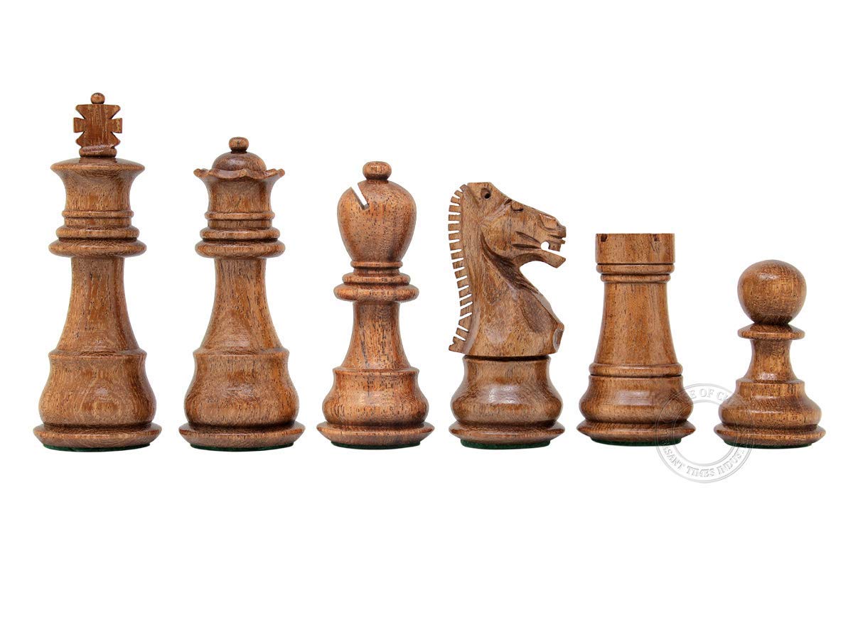 Galaxy Staunton Ringy Rosewood Chess Pieces