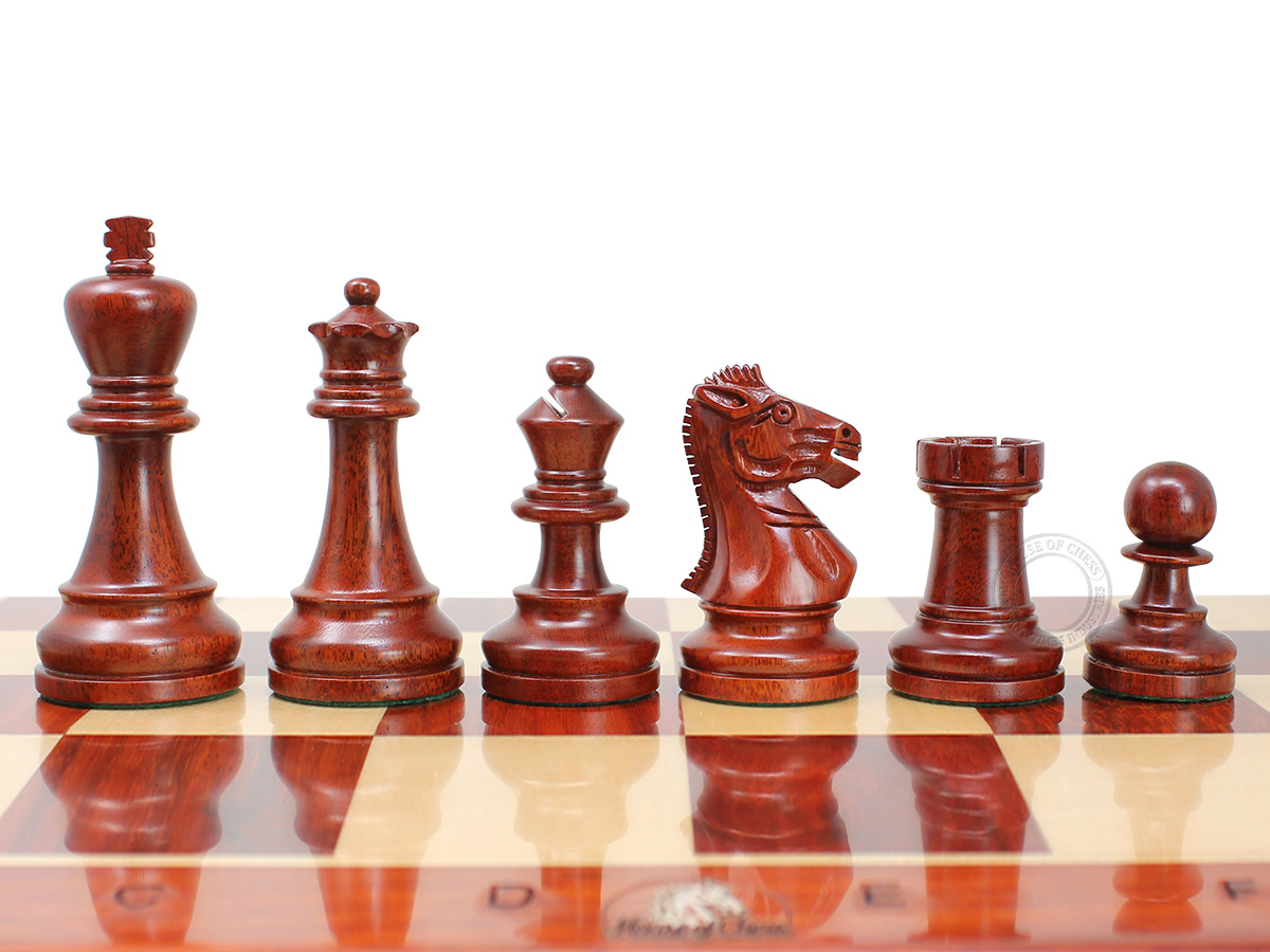 Grand Master Staunton Tournament Chess Set Pieces - King Size: 3-3/4
