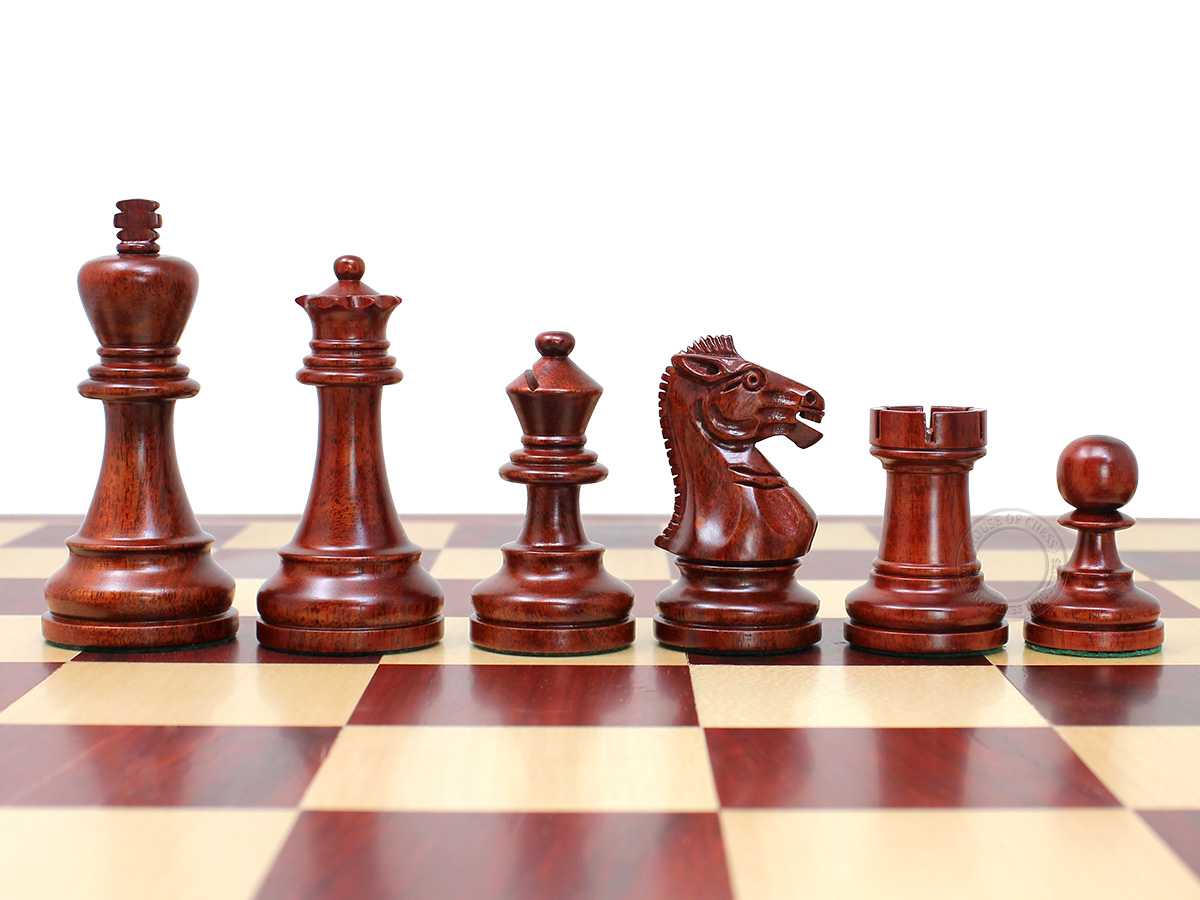 Grand Master Staunton Tournament Chess Set Pieces - King Size: 3-3/4