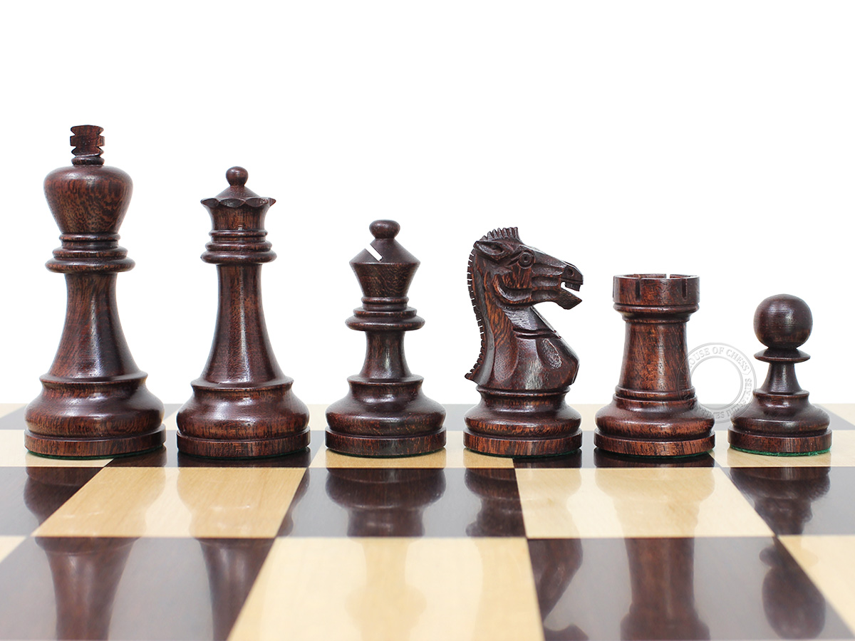 Grand Master Staunton Tournament Chess Set Pieces - King Size: 3-3/4