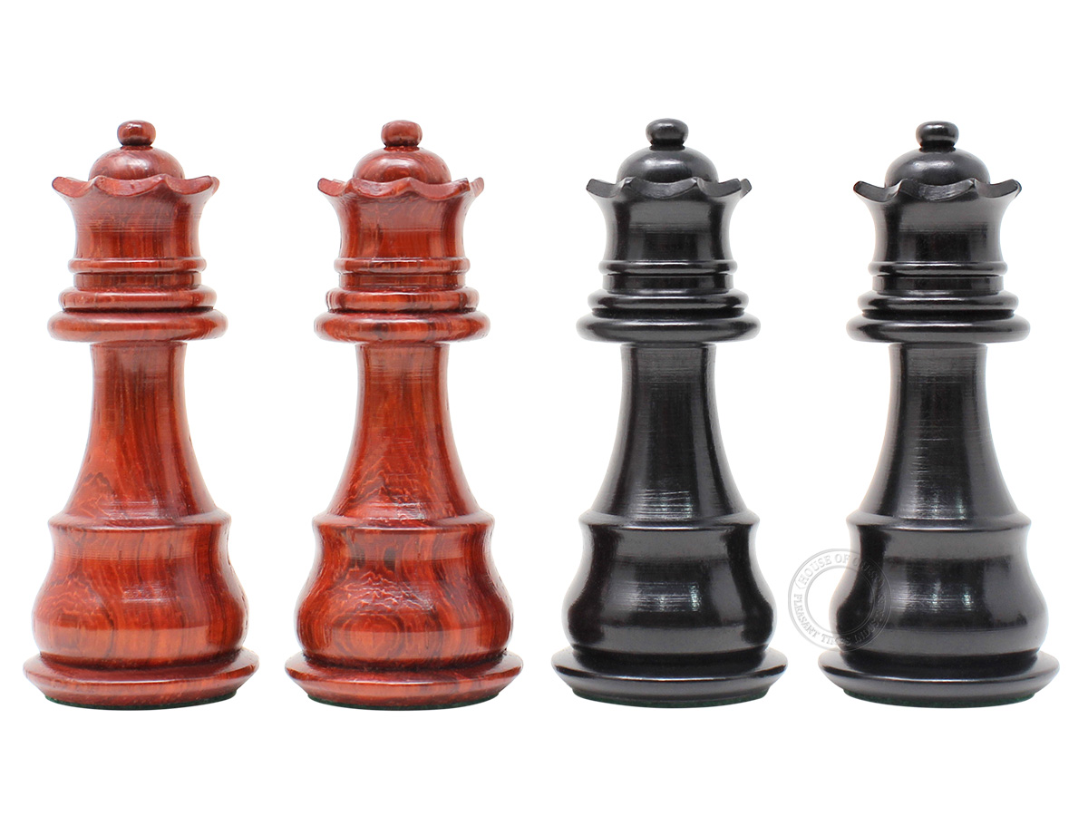 Galaxy Staunton Ebony Wood and Blood Wood Queens