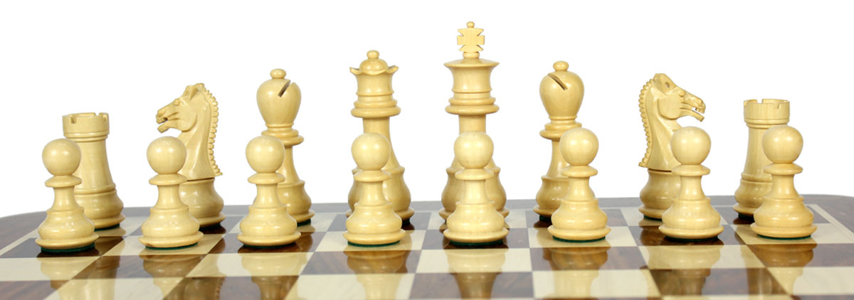Our sale is for chess pieces only and the chess board is not included.