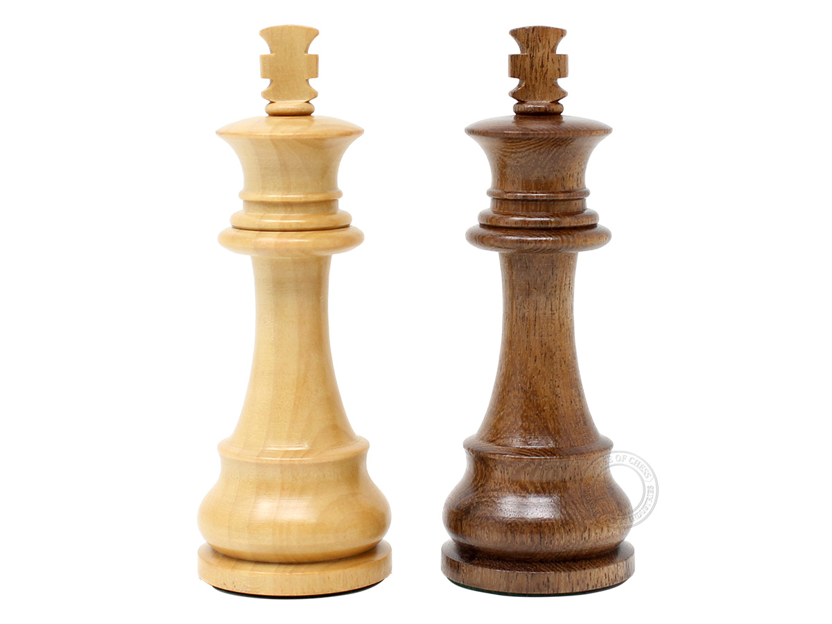 Acacia Wood and Boxwood Unique Staunton Kings