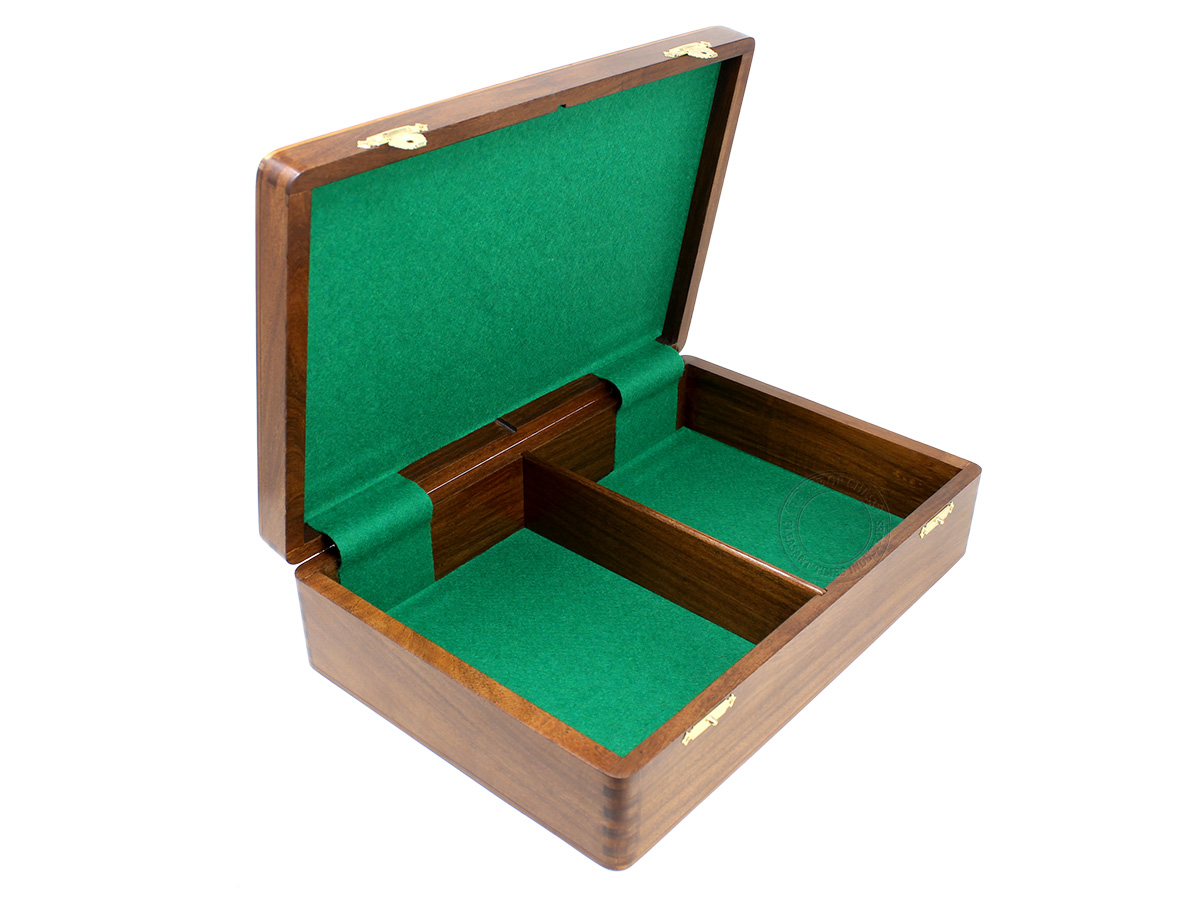 Box dimensions are Length - 13.5" (34.29 cm) Width - 9.5" (24.13 cm) Height - 3.75" (9.52 cm)
