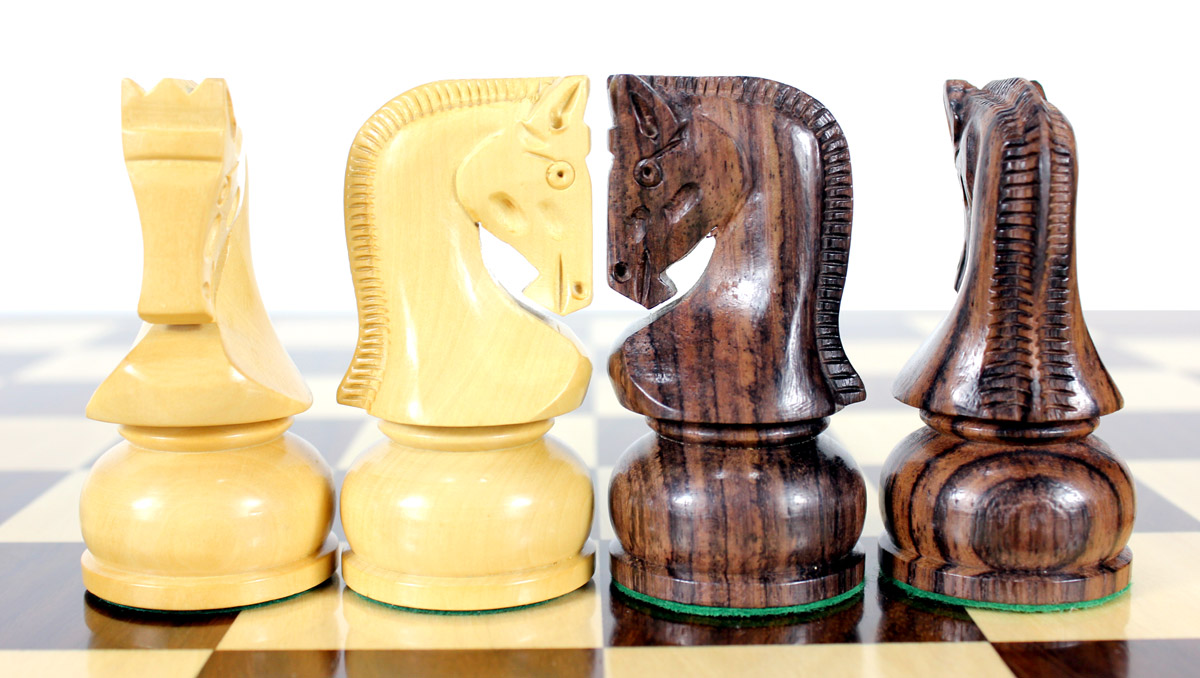 Zagreb Staunton high quality hand crafted Knights by master craftsmen.