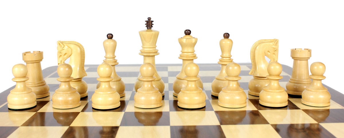 Our sale is for chess pieces only and the chess board is not included.