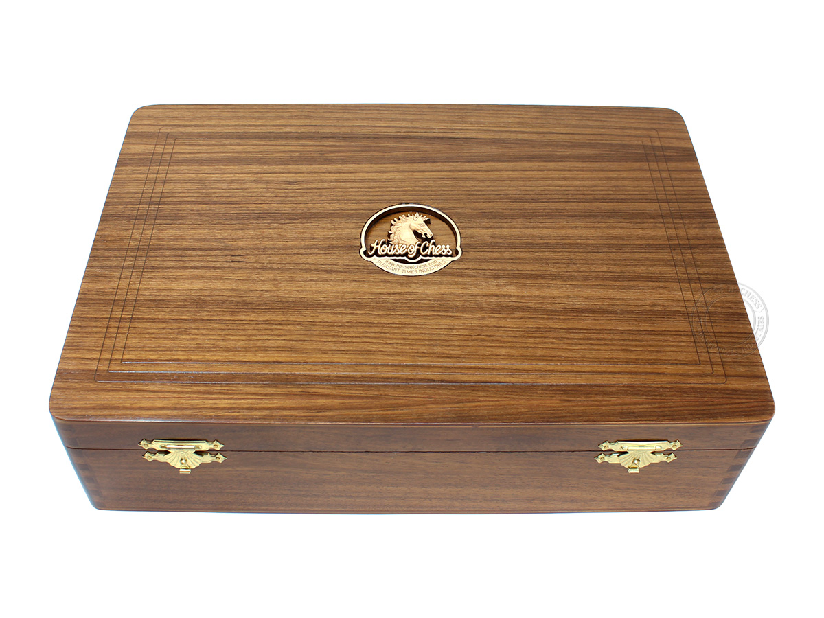 Hinged Wooden Storage Box