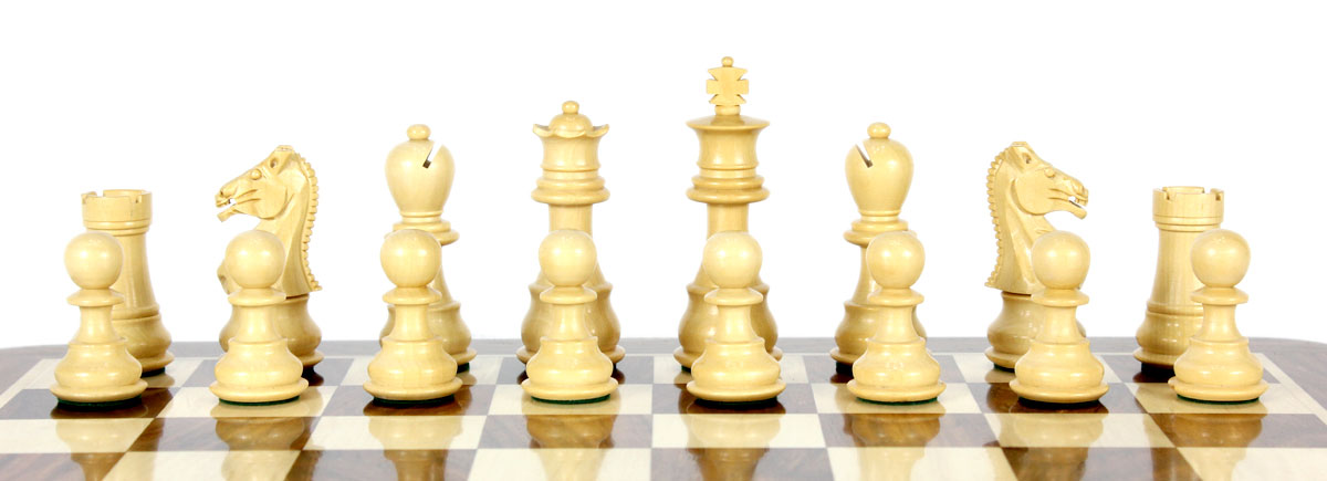 Our sale is for chess pieces only and the chess board is not included.