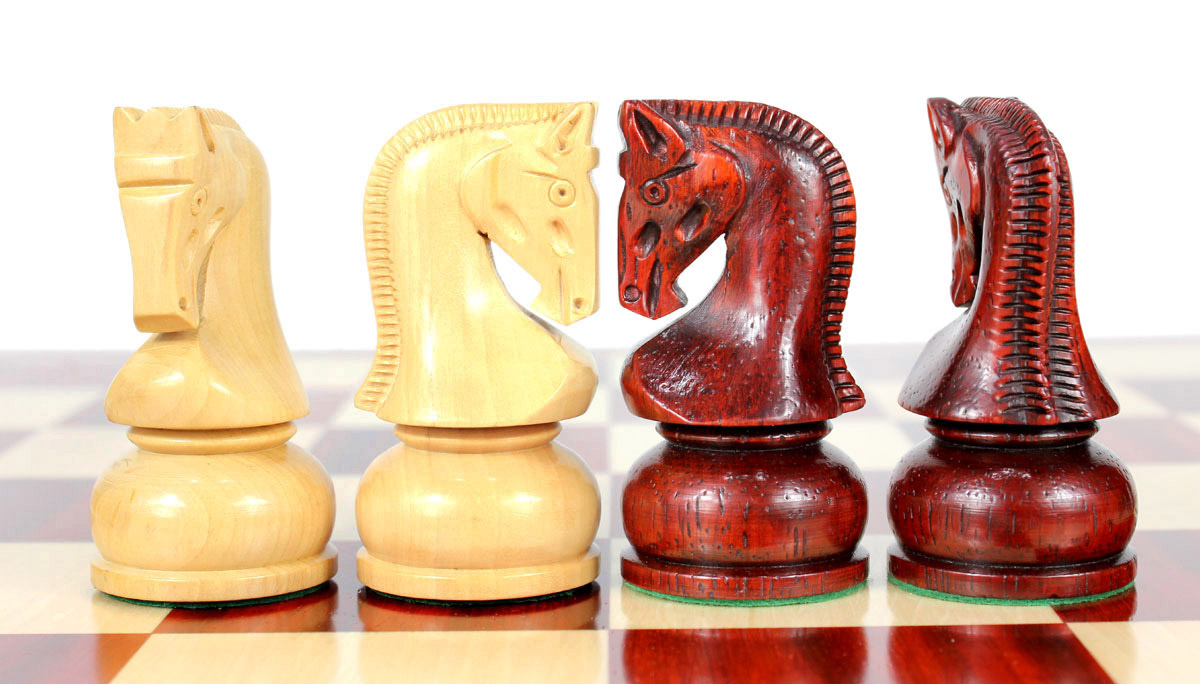 Zagreb Staunton high quality hand crafted Knights by master craftsmen.