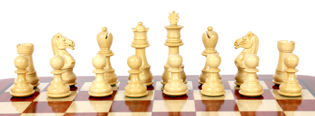 Our sale is for chess pieces only and the chess board is not included.