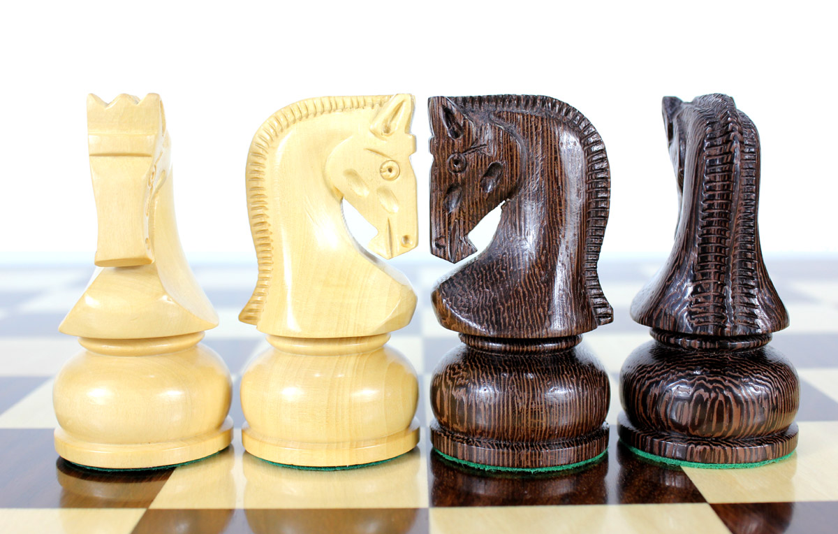 Zagreb Staunton high quality hand crafted Knights by master craftsmen.