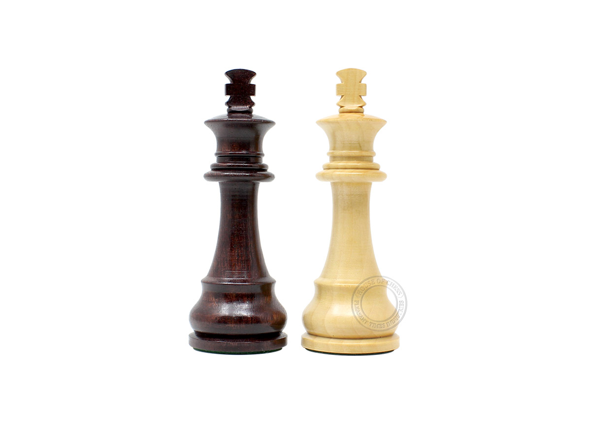 Ringy Rosewood and Boxwood Unique Staunton Kings