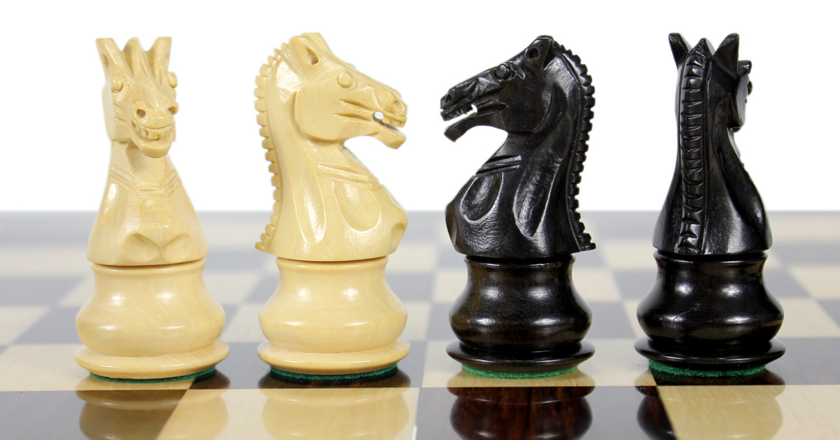 Galaxy Staunton high quality hand crafted Knights by master craftsmen.