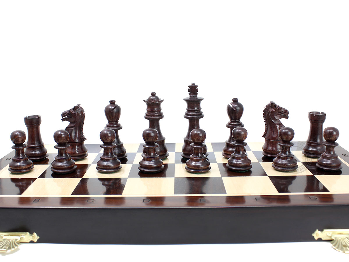 Rosewood Galaxy Staunton chess pieces