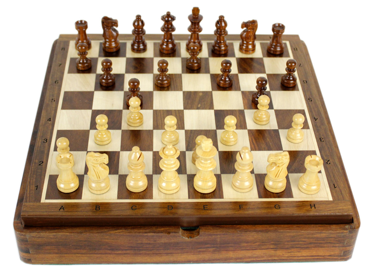 Closed Flip up board on box