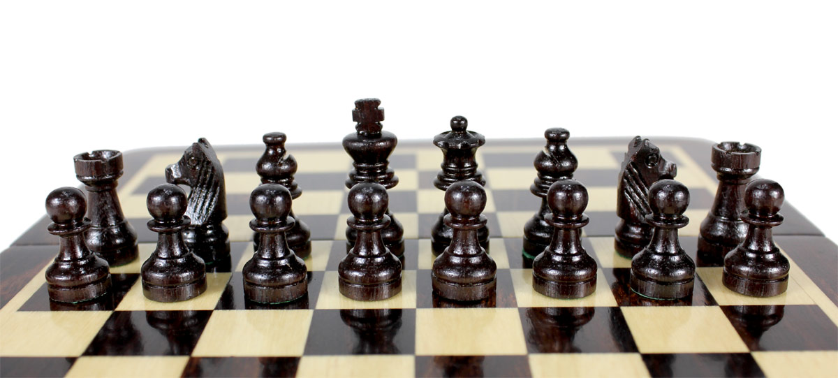 Rosewood Chess Pieces