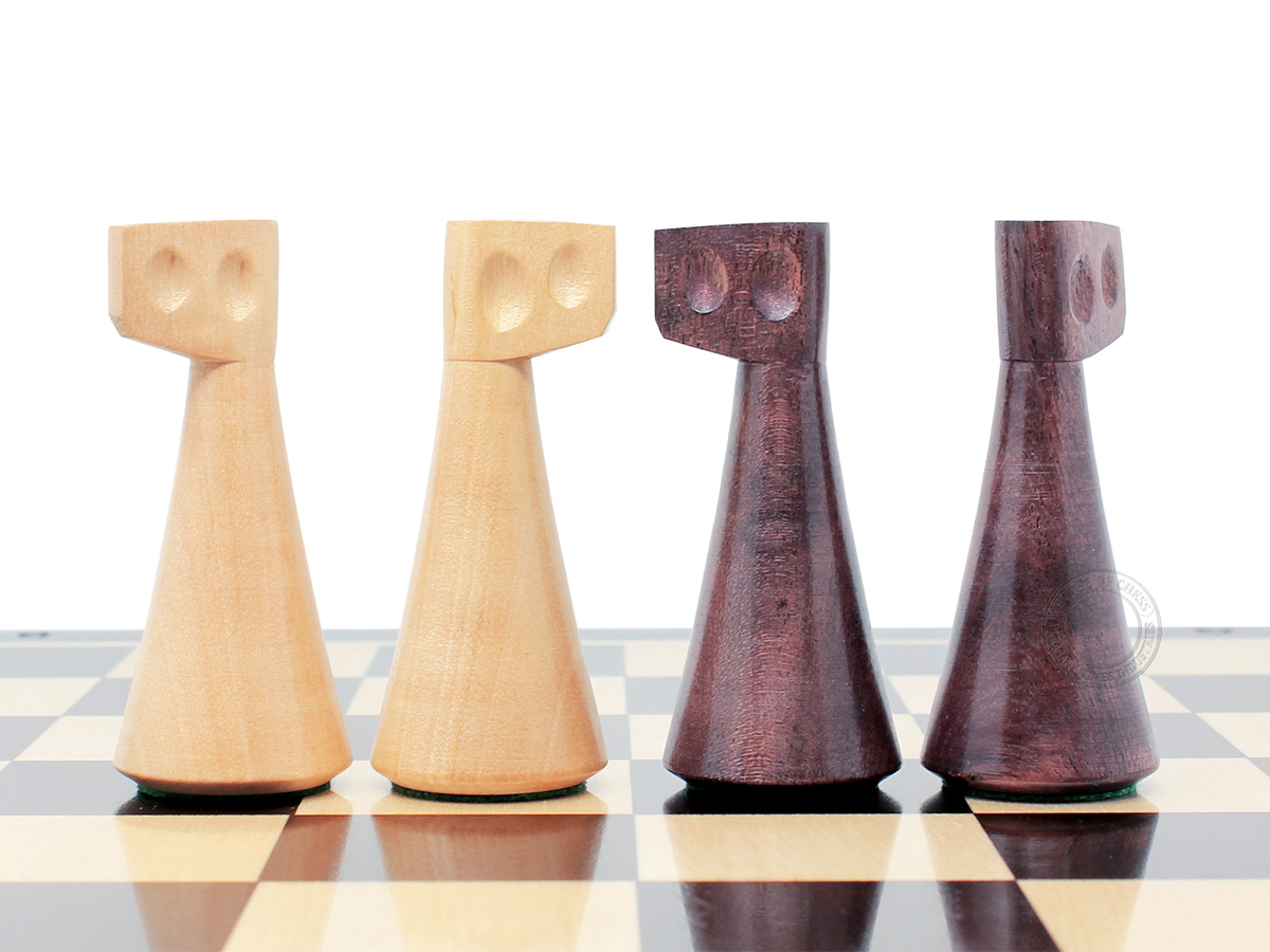 House of Chess Reproduced Abstract Design Knights