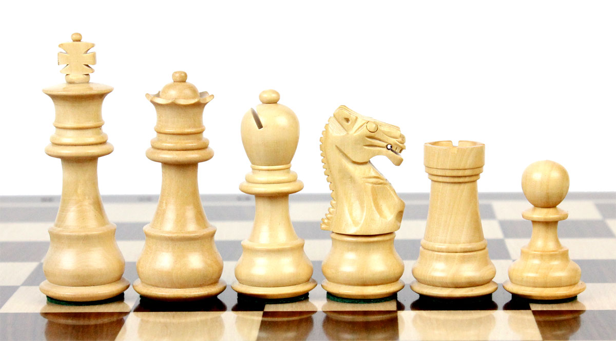 Boxwood Galaxy Staunton chess pieces