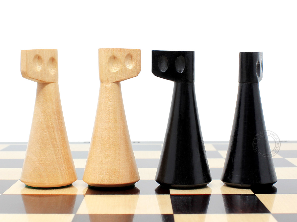 House of Chess Reproduced Abstract Design Knights