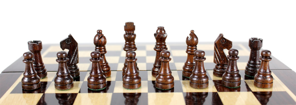 Rosewood Chess Pieces