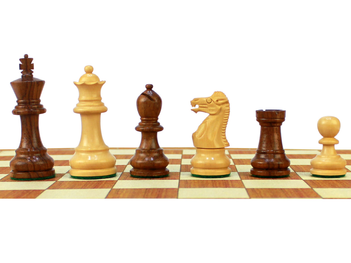 Monarch Staunton Chess Pieces King Height 2-3/4"