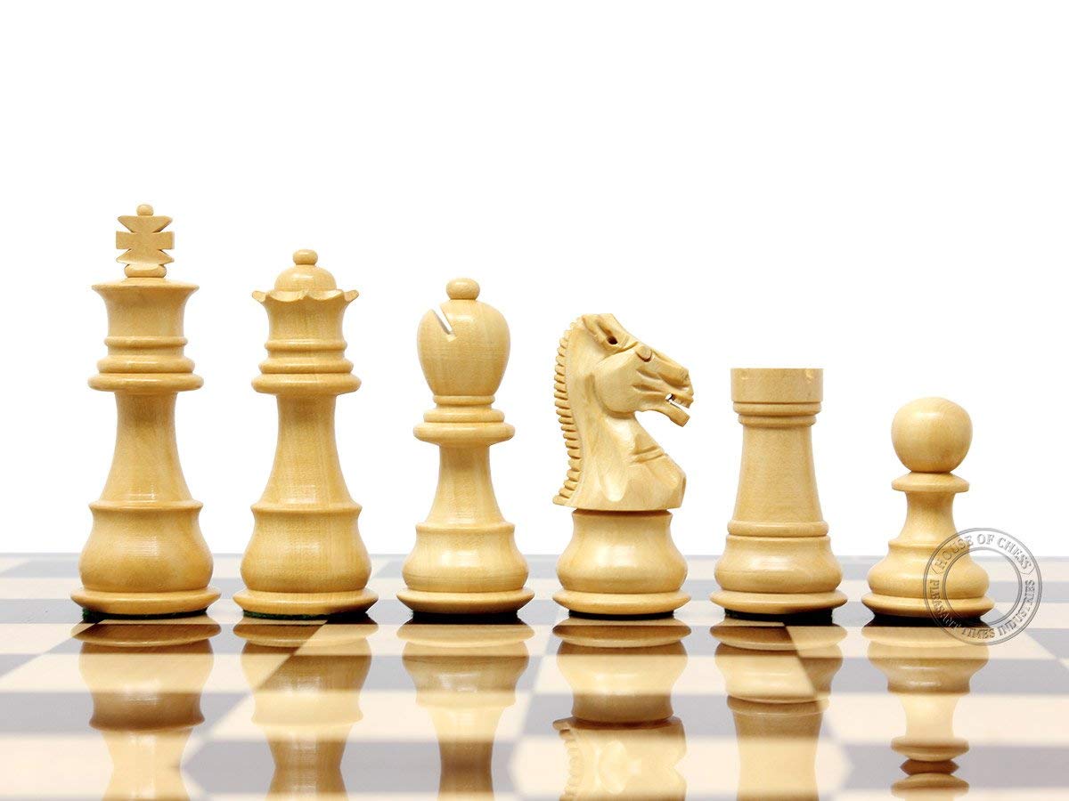 Boxwood Galaxy Staunton Chess Pieces