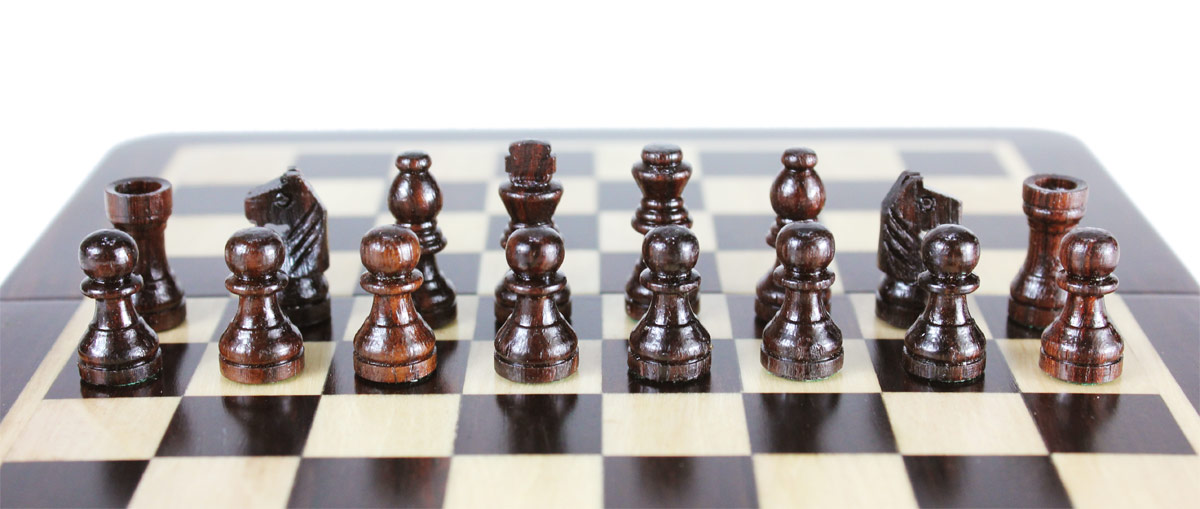 Rosewood Chess Pieces